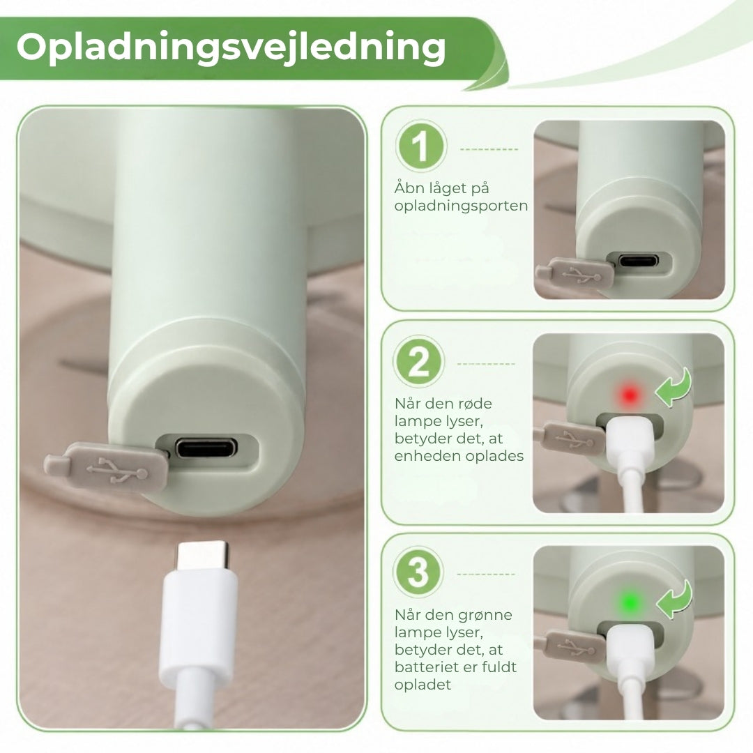 Elektrisk madskærer – trådløs med manuel betjening