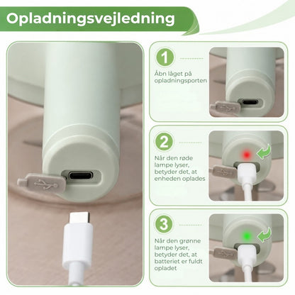 Elektrisk madskærer – trådløs med manuel betjening