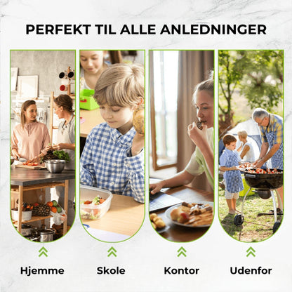 [30 stk.] Genanvendelige aluminiumsfolie-poser