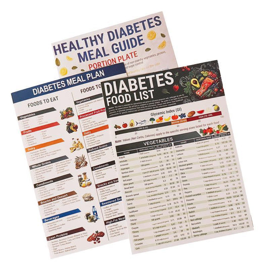 Diabetesvenlige måltidsplaner | Referenceguide til lavt GI og kalorier