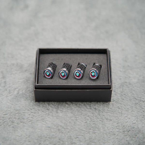 Ventilhætter i kulfiber til dæk – lækagesikkert hjulbeskyttelsessæt