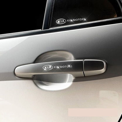 Metalbilklistermærker - 4 stk.