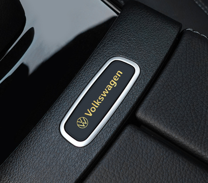 Metalbilklistermærker - 4 stk.