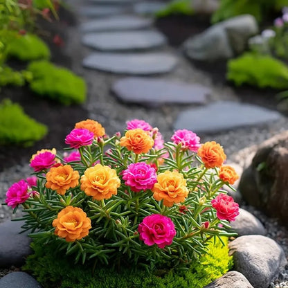 🌸 Mosrosefrøblanding (1000 stk.) 🌿 Portulak / solroser