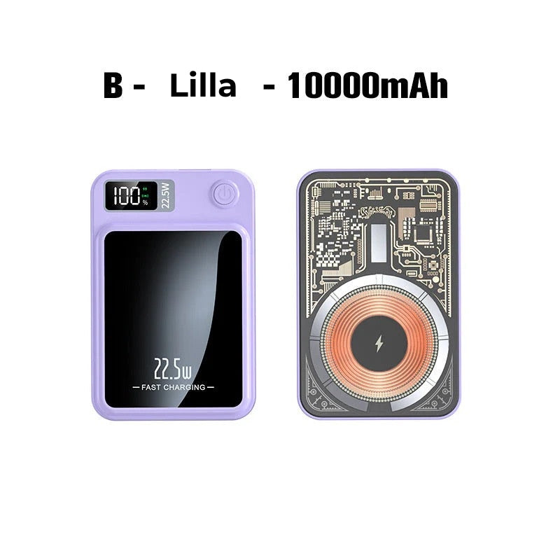 22,5 W ultratynd, hurtigt opladelig 20000 mAh powerbank