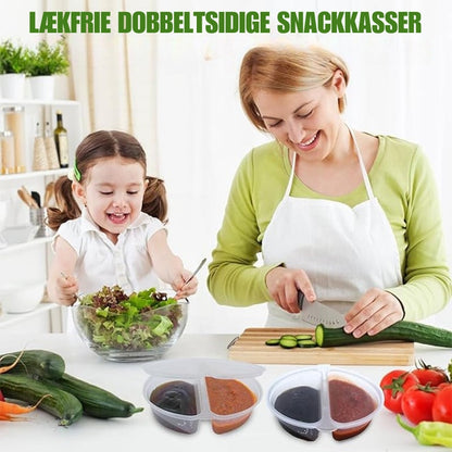 Genanvendelig snackbakke
