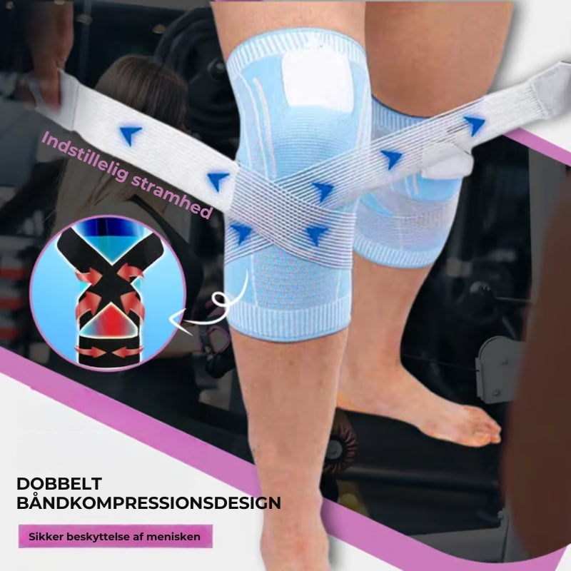 Knækompressionsmanchet - Bedste knæbandage