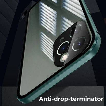 Dobbelt-sidet iPhone-etui med spænde