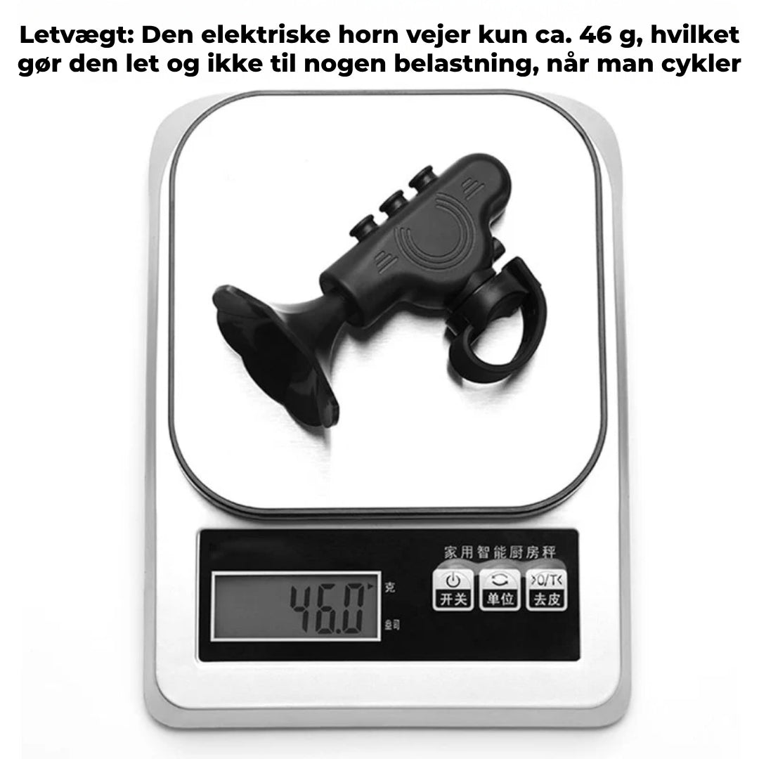 Elektrisk cykelhorn på 120 dB