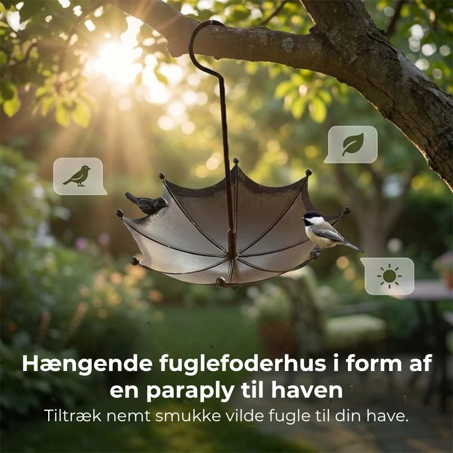 Foder- og vandskål til fugle