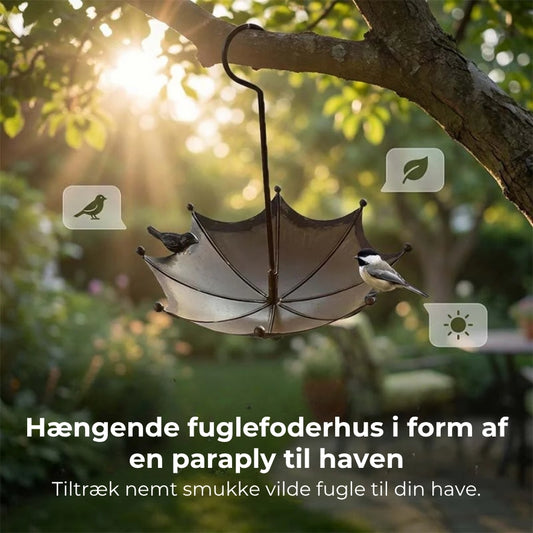 Foder- og vandskål til fugle