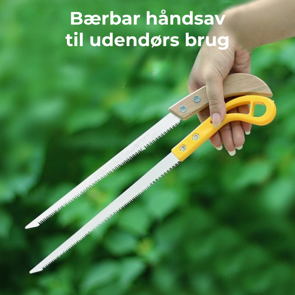 Bærbar håndsav til udendørs brug