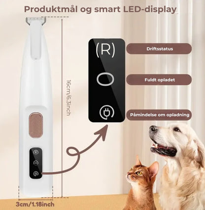Professionel trimmer til kæledyr