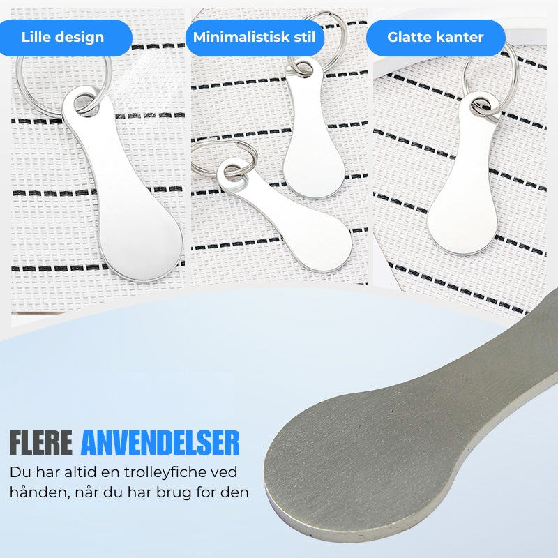 Token-nøglering til indkøbsvogn