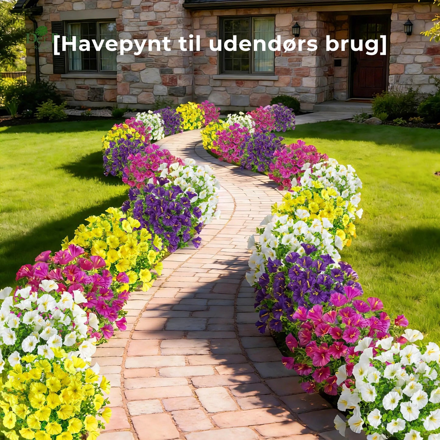 UV-bestandig buket med kunstige petuniaer