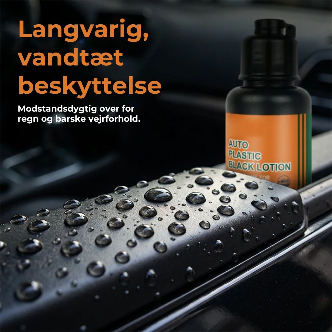 Poleringsmiddel til plast i biler