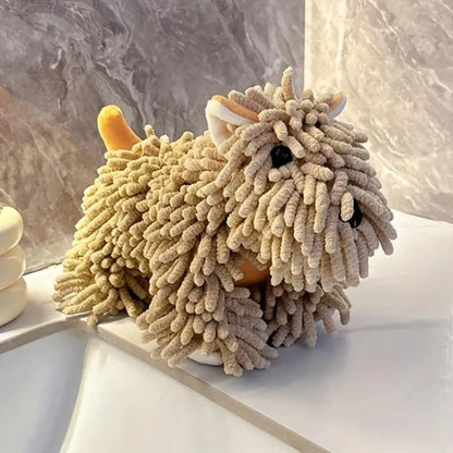 Sødt hunde mikrofiberhåndklæde