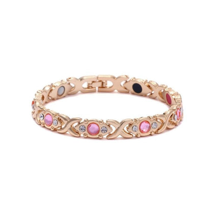Rosaguld magnetarmbånd