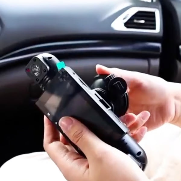 360° bilkamera – 4 linser, nattesyn og loop-optagelse 📹