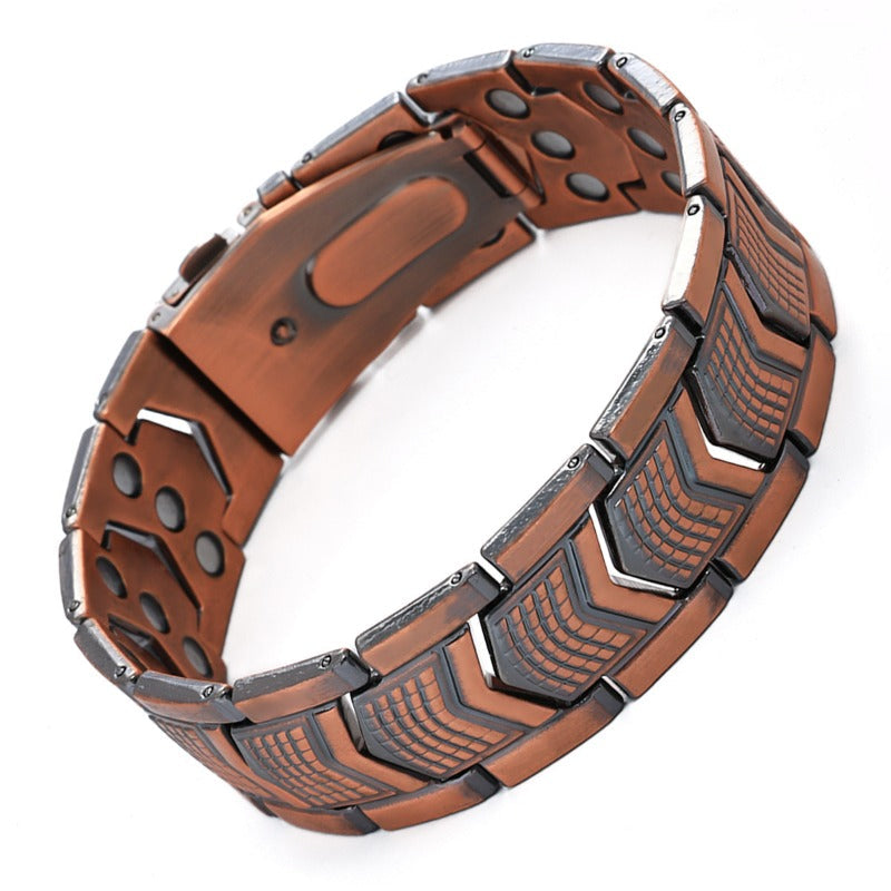 Metalarmbånd til magnetterapi