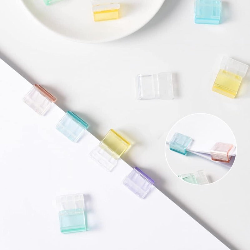 Papirclips med plastbelægning