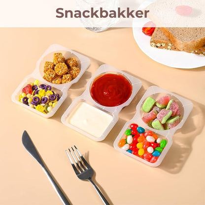 Genanvendelig snackbakke