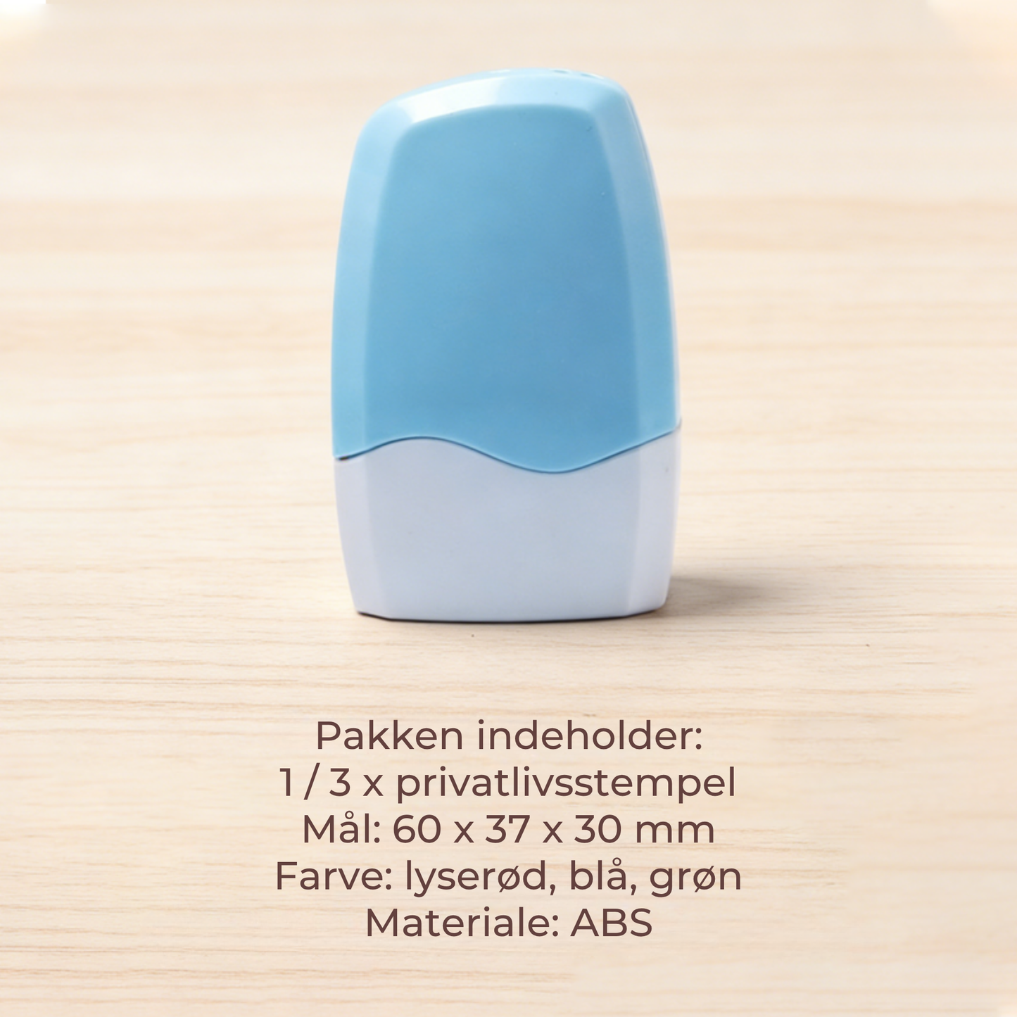 🔒 Fortrolighedsstempel til pakker og dokumenter 📦✏️🎁
