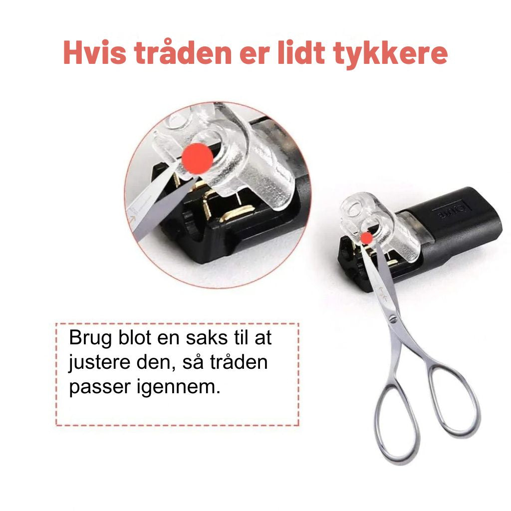 To-leder-stikforbindelse med lås (20 stk.)