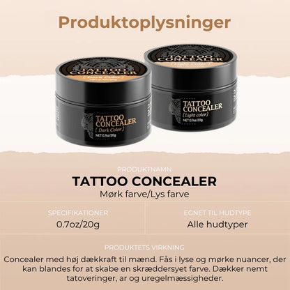 Vandfast concealer til ar og tatoveringer