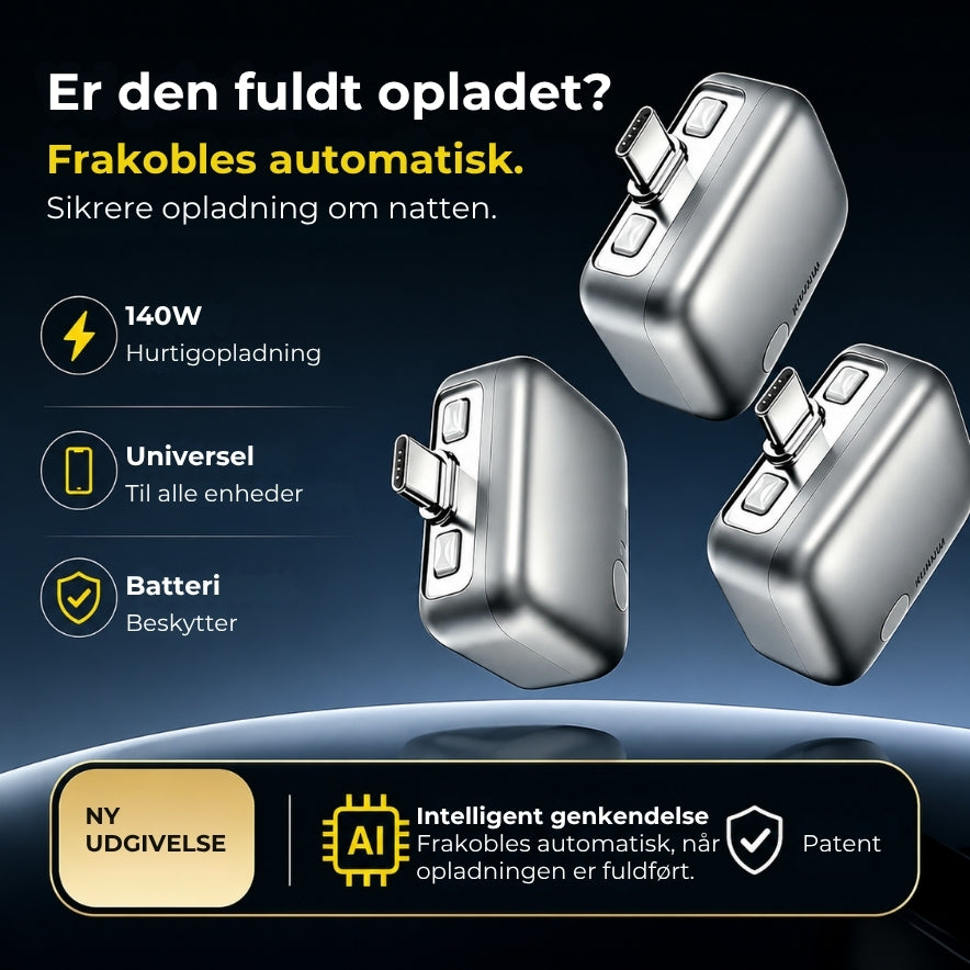 Automatisk slukning af opladeren | Beskyttelse mod overopladning