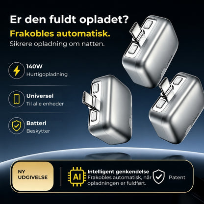 Automatisk slukning af opladeren | Beskyttelse mod overopladning
