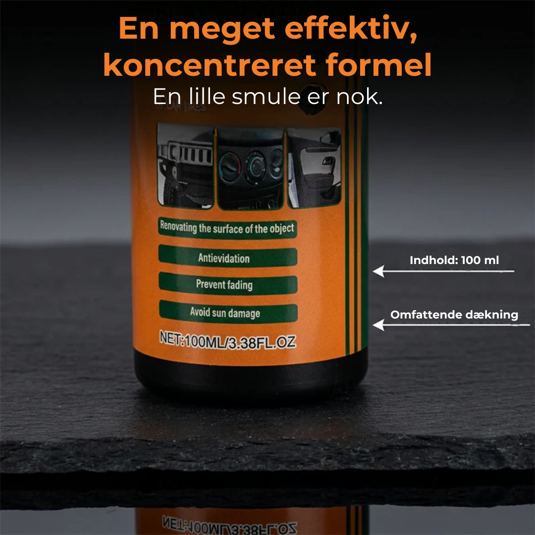 Poleringsmiddel til plast i biler
