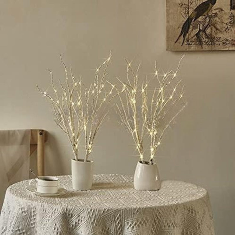 Dekorative LED-kviste (sæt med 5 kviste)
