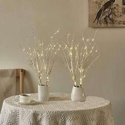 Dekorative LED-kviste (sæt med 5 kviste)