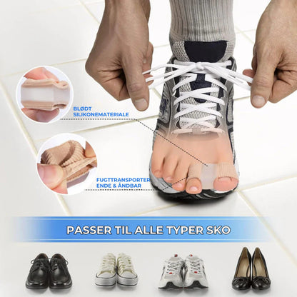 Ergonomisk tåspreder - 2 stk.