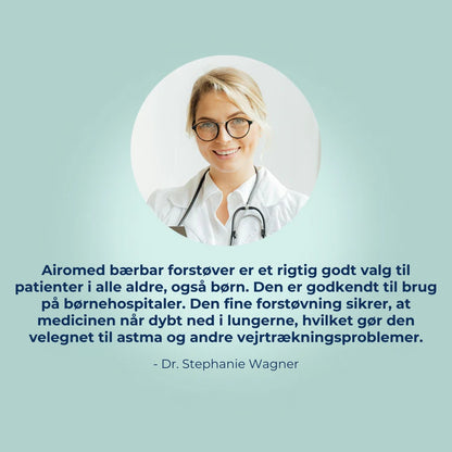 Airomed™ bærbar forstøver