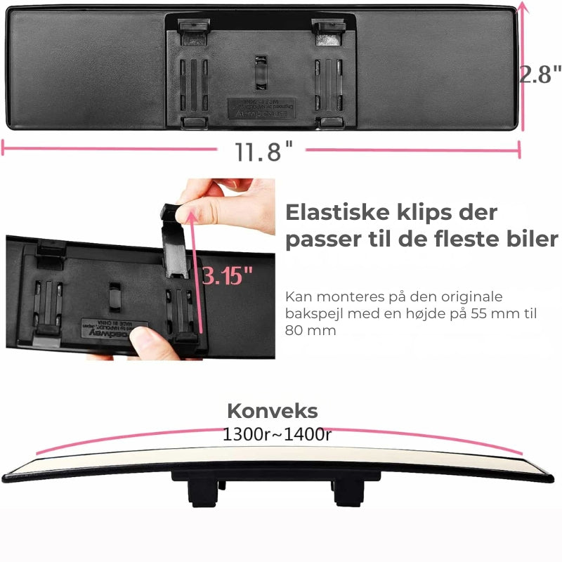 Panoramisk bilspejl
