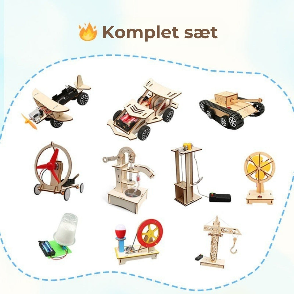 Kreativt teknisk legetøj - STEM