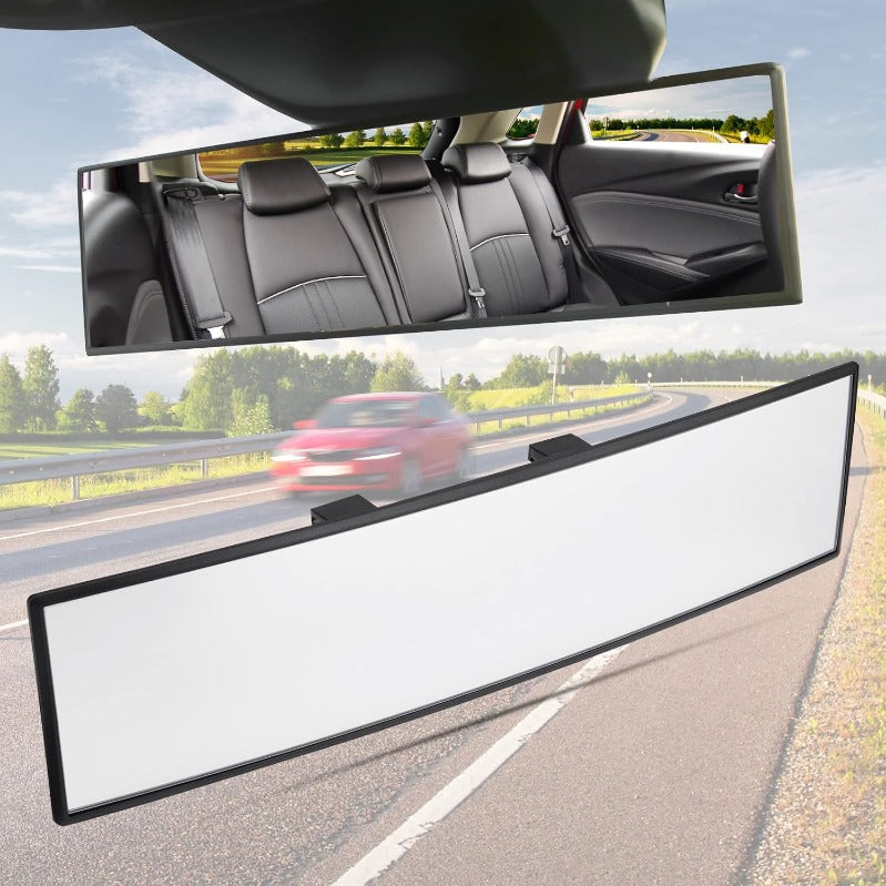 Panoramisk bakspejl med klikmontering