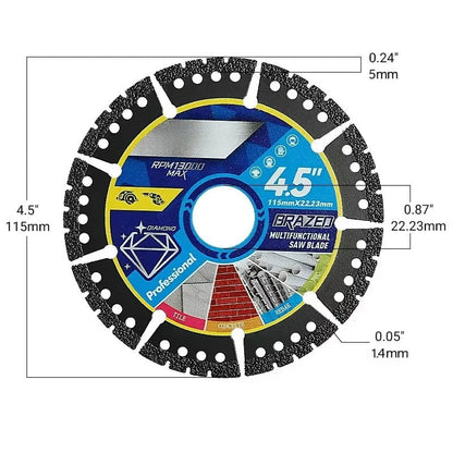 Slibeskiver med diamantkorn (4 stk.)