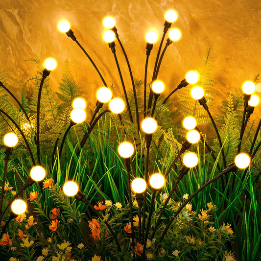 Ildfluer – Havebelysning med solenergi