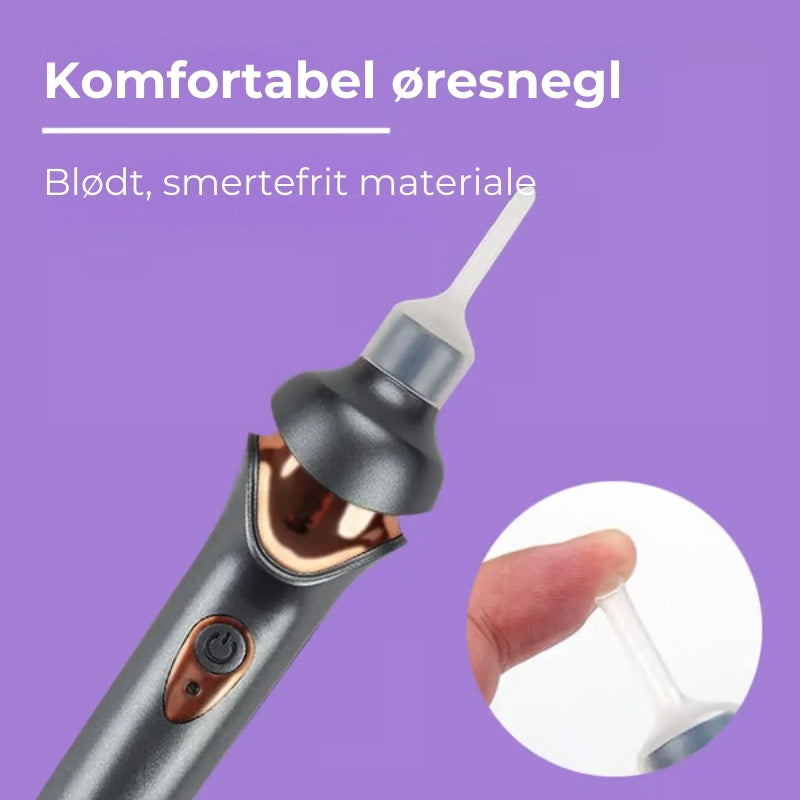 Ørevoksfjerner med suge
