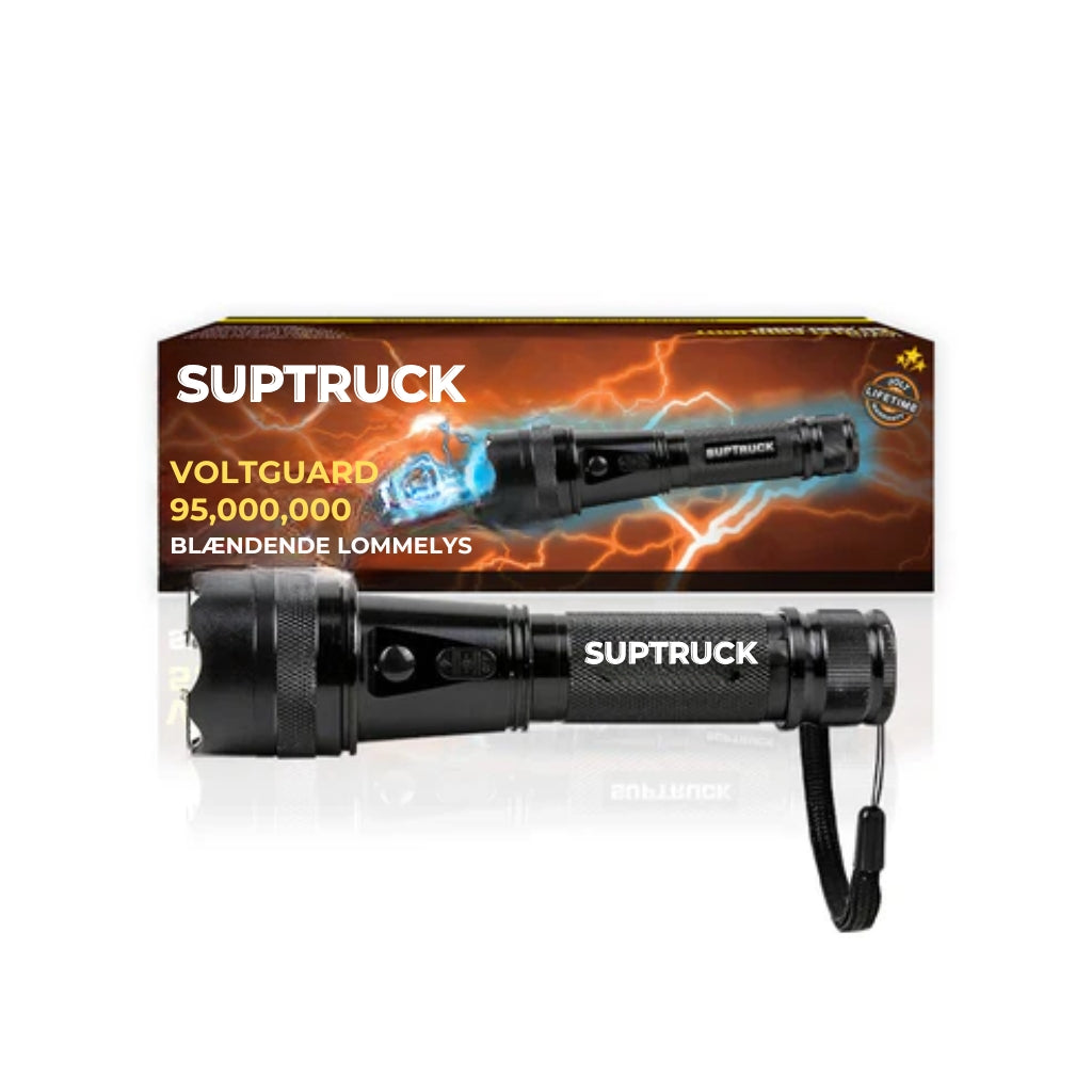 VoltGuard X95 lommelygte ⚡ Lys i mørket, tryghed når det gælder