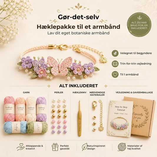 DIY-armbåndshæklingssæt