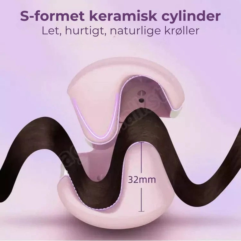 Opvarmet krøllejern