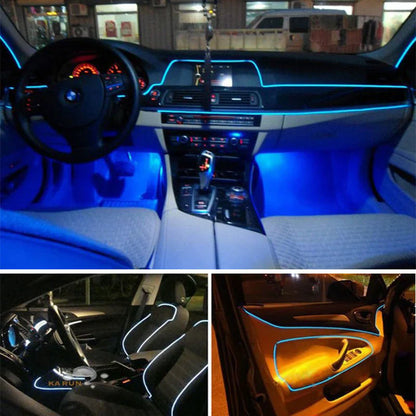 RGB LED-stemningsbelysning til bilen