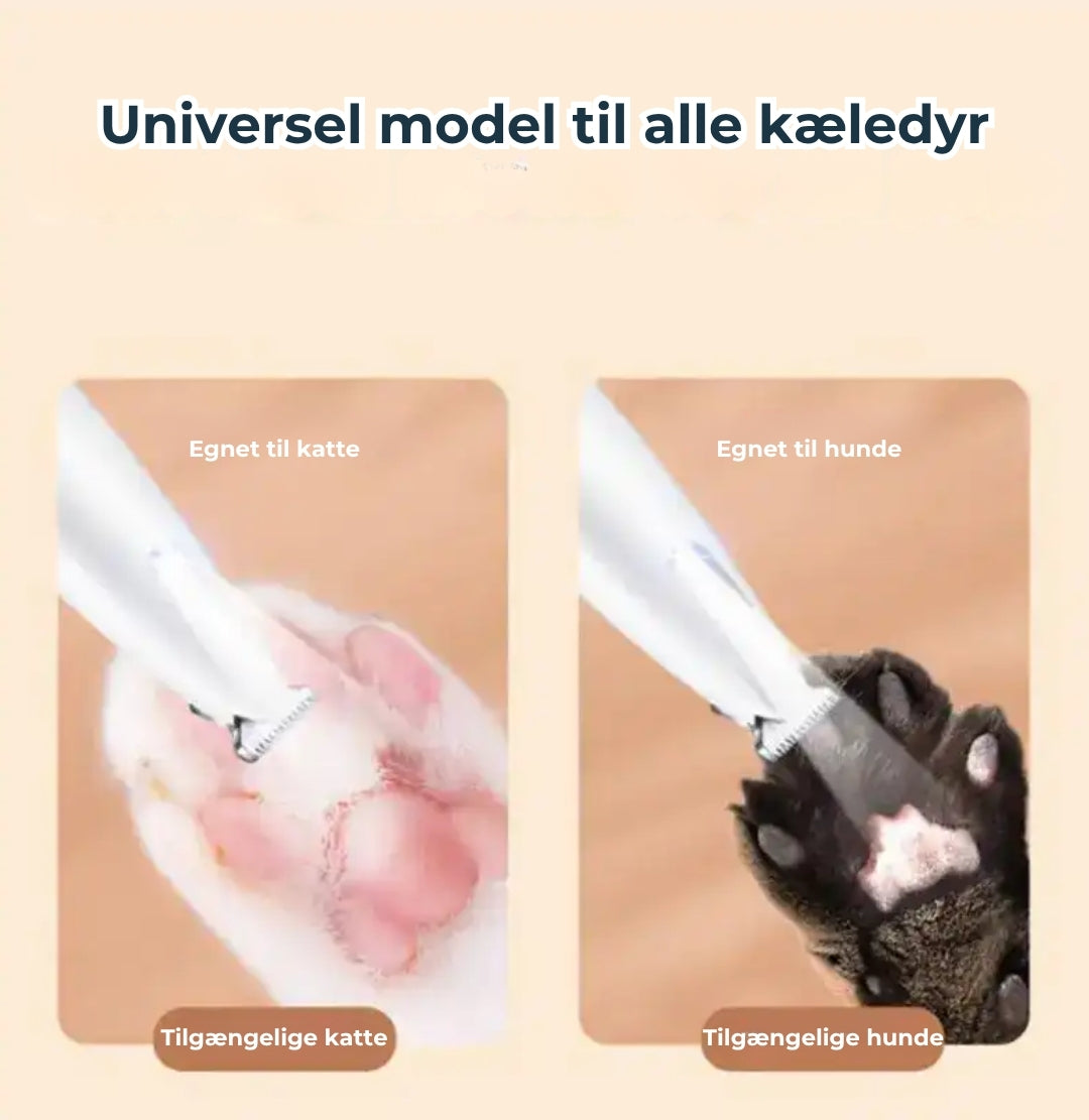 Professionel trimmer til kæledyr