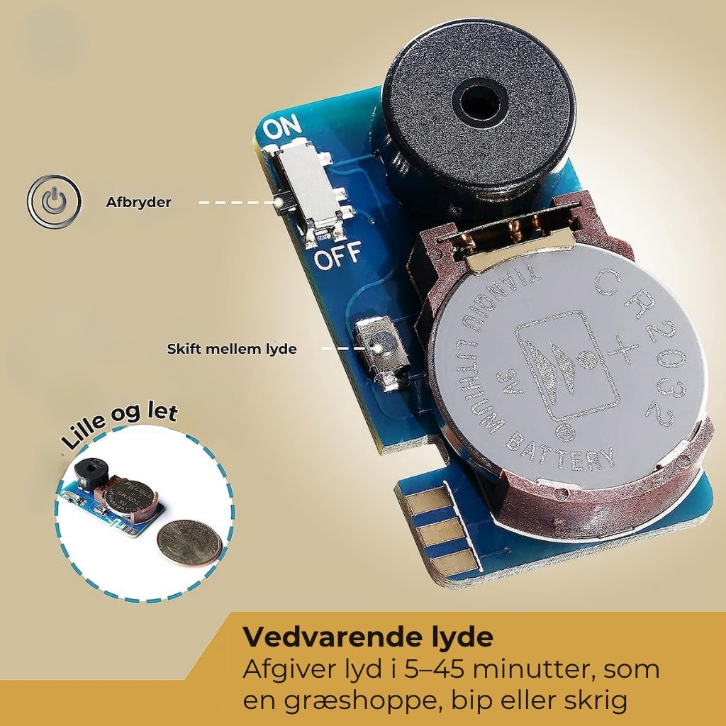 Græshoppe-lydapparat