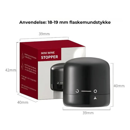 Vakuumprop til vinflasker