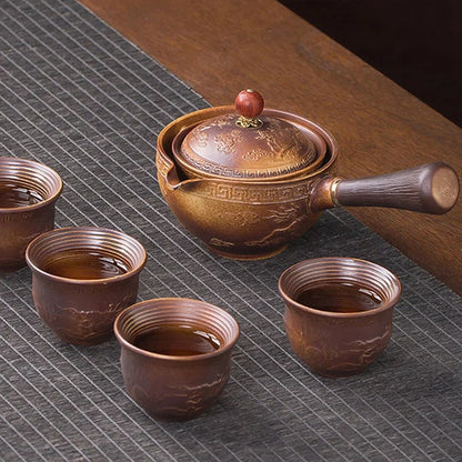 🔥 Anti-spild tekoger med 360° drejefunktion